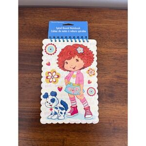 VTG Strawberry Shortcake Spiral Notebook Notepad New